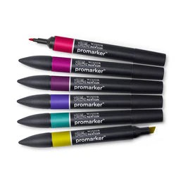 Marqueur Promarker assortiment 6 tons riches - Image 2