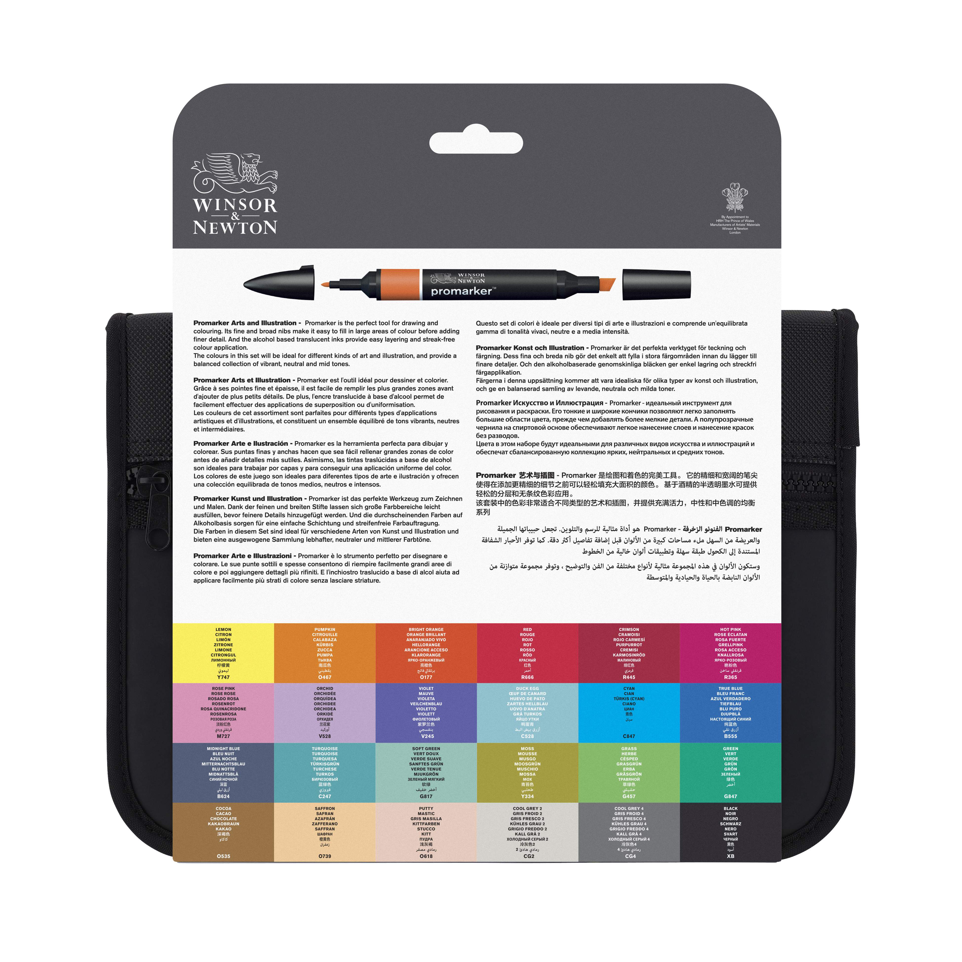 Trousse Art et Illustration 24 Promarker - Image 2