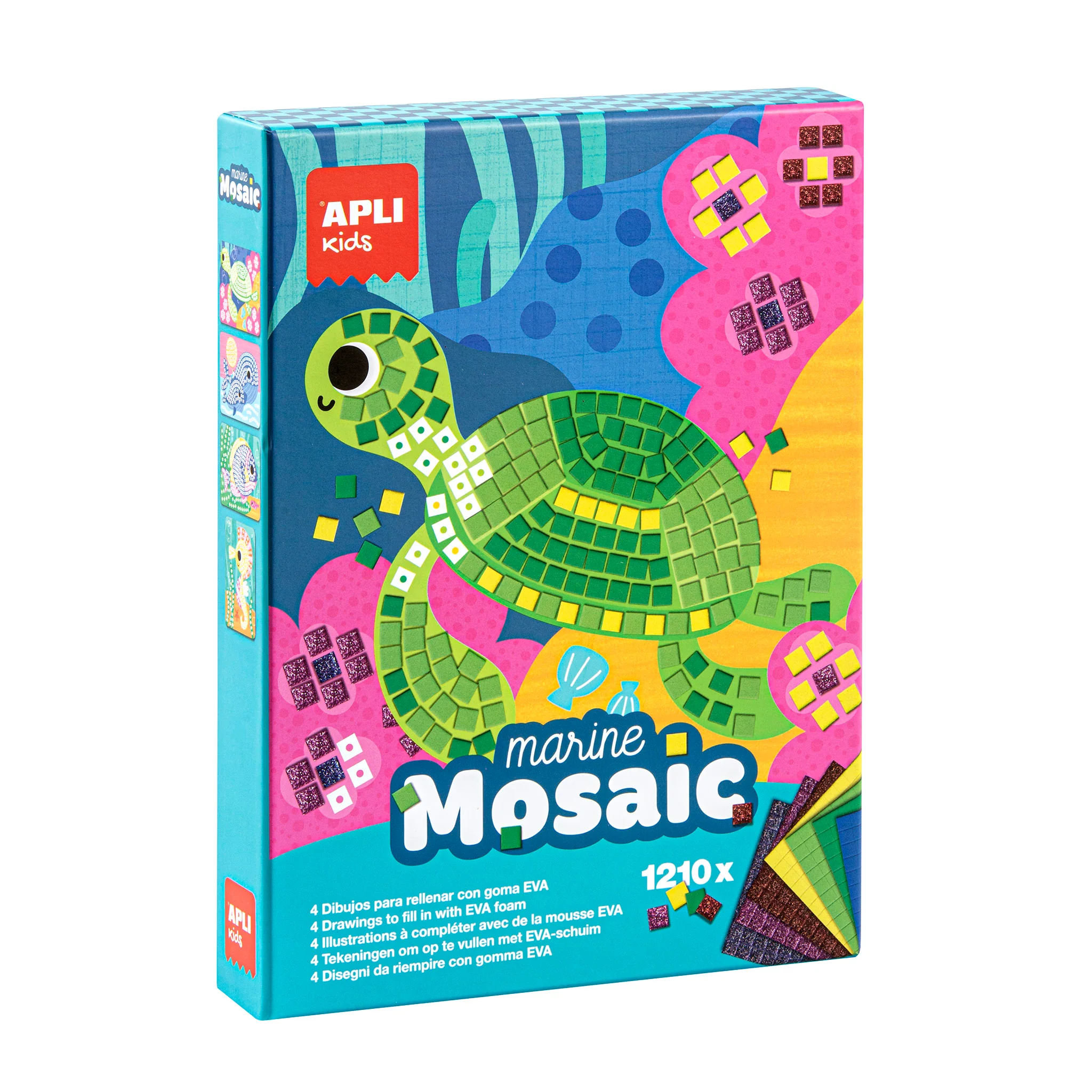 Mosaic mousse Mer