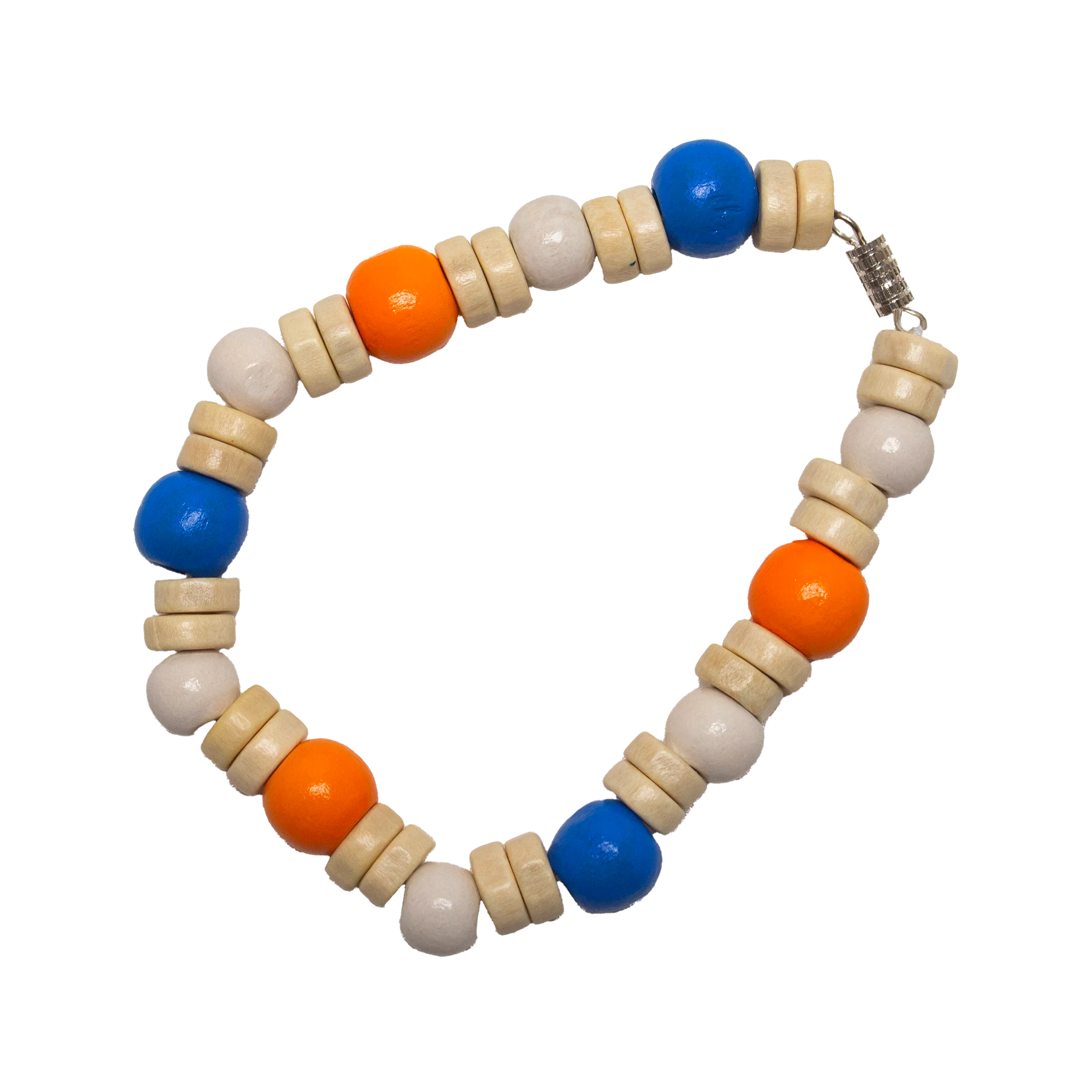 Pack de 1000 perles rondelles en bois naturel - Image 3