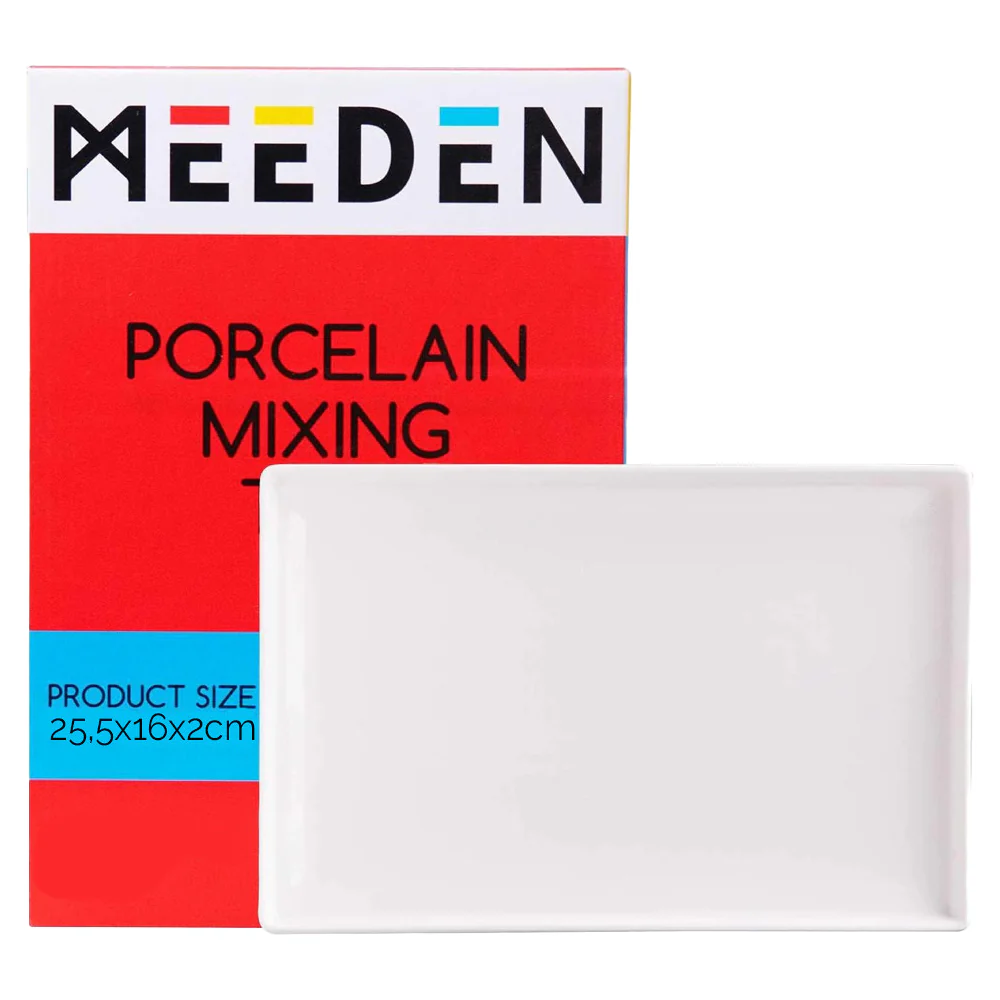 Palette céramique rectangulaire lisse