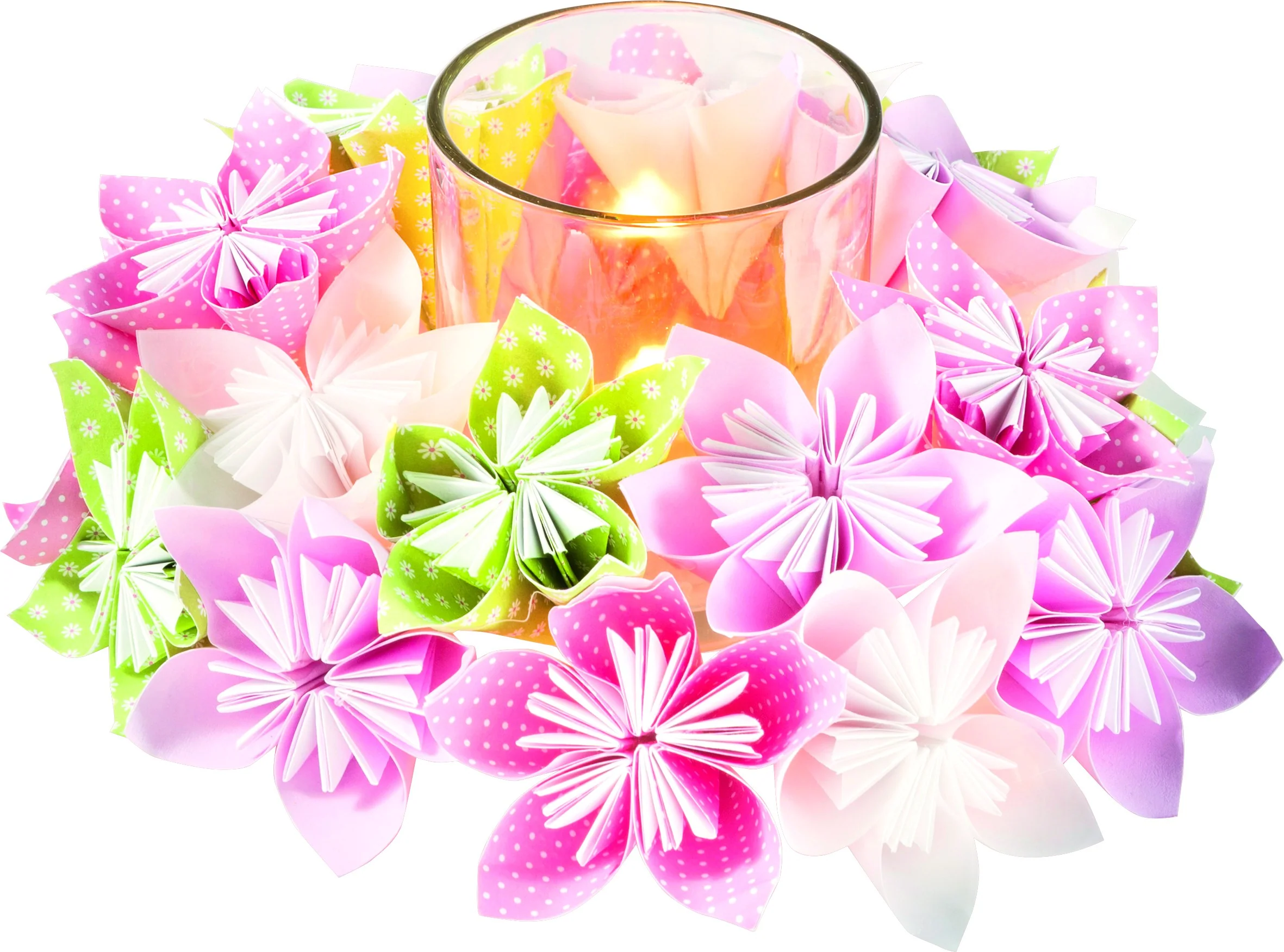 Papier de pliage thème Fleurs 170 feuilles - Image 2