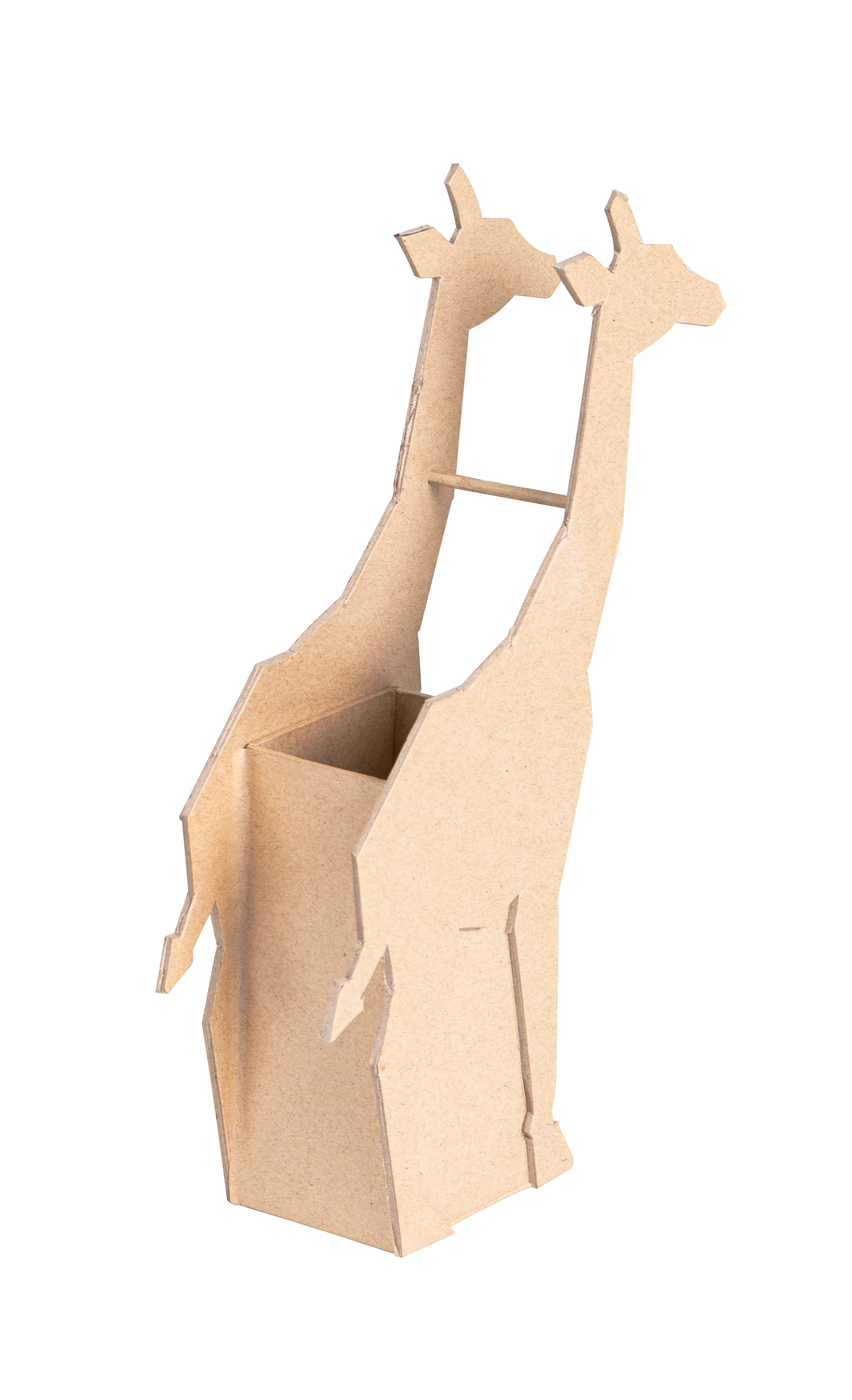 Papier mâché déco Pot à crayons girafe - Image 3