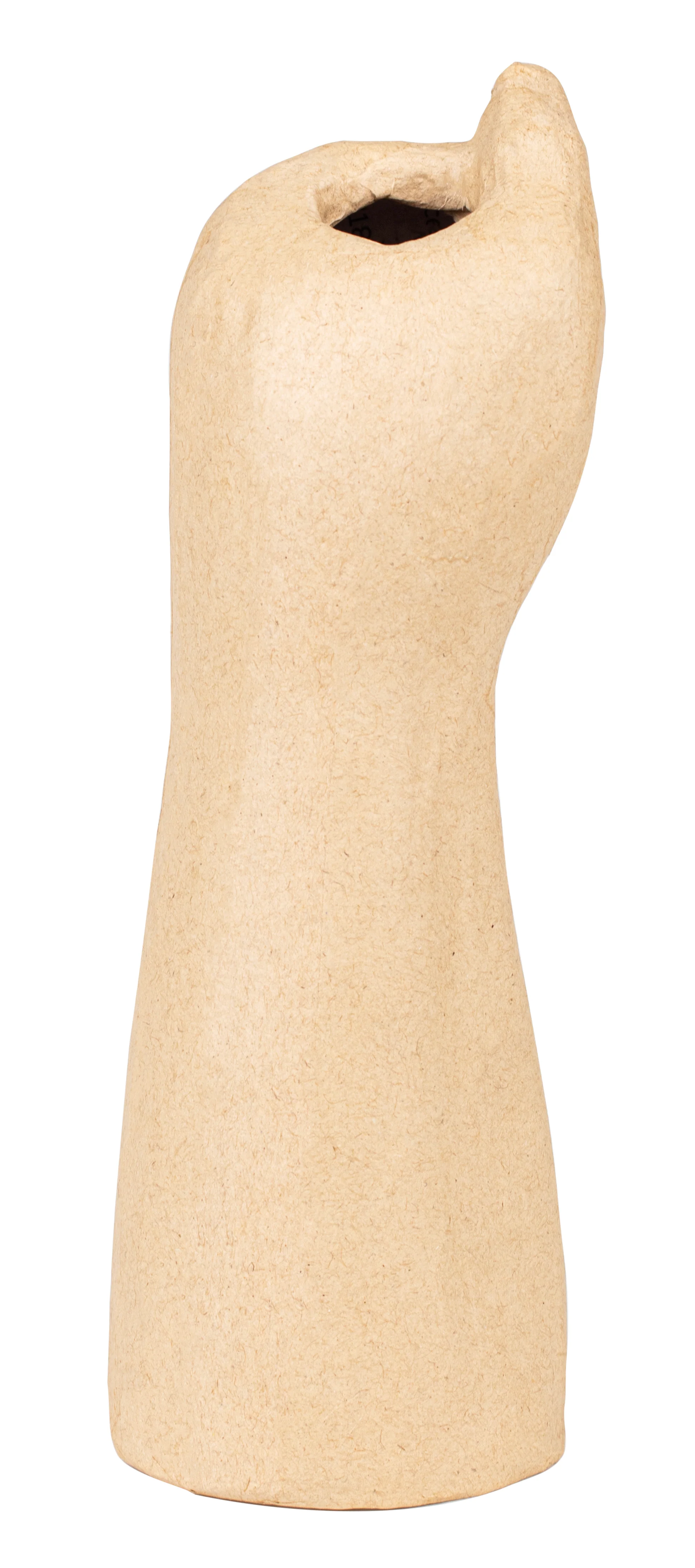 Papier mâché déco Vase main femme - Image 2