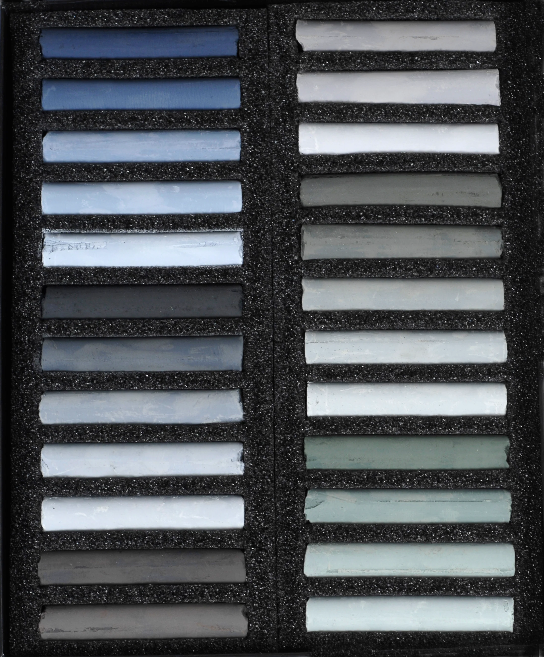 Pastel Blockx - Etui de 24 pastels tons gris assortis - Image 2