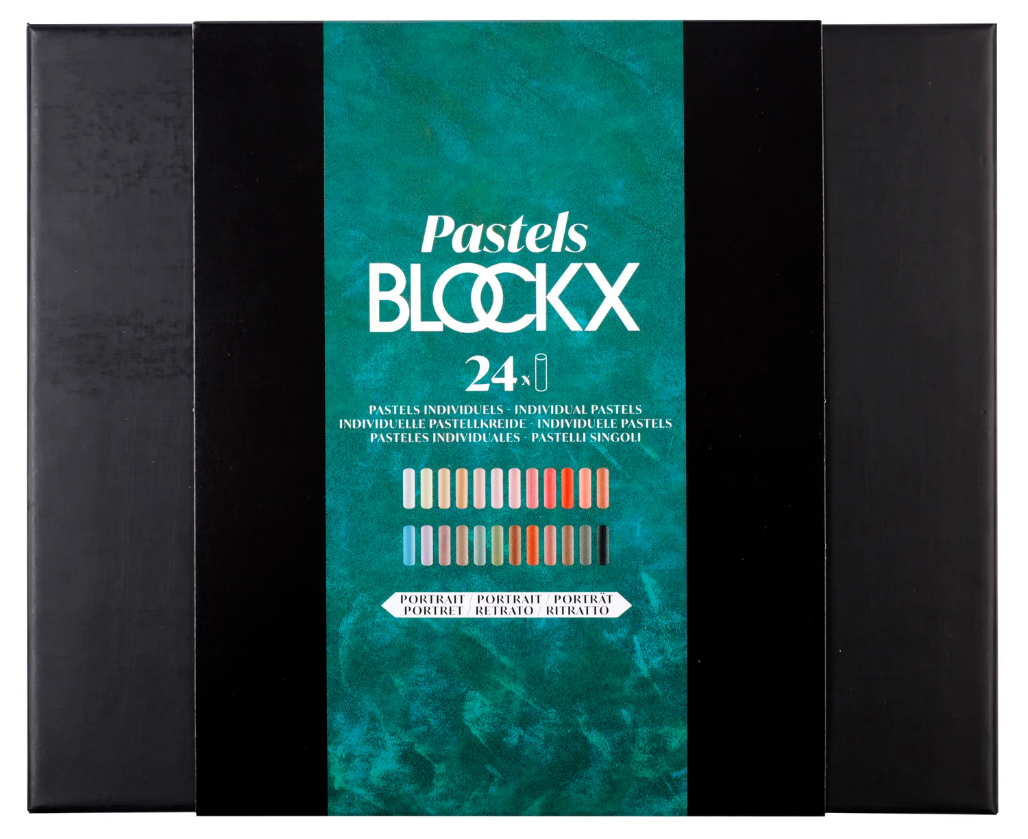 Pastel Blockx - Etui de 24 pastels portrait