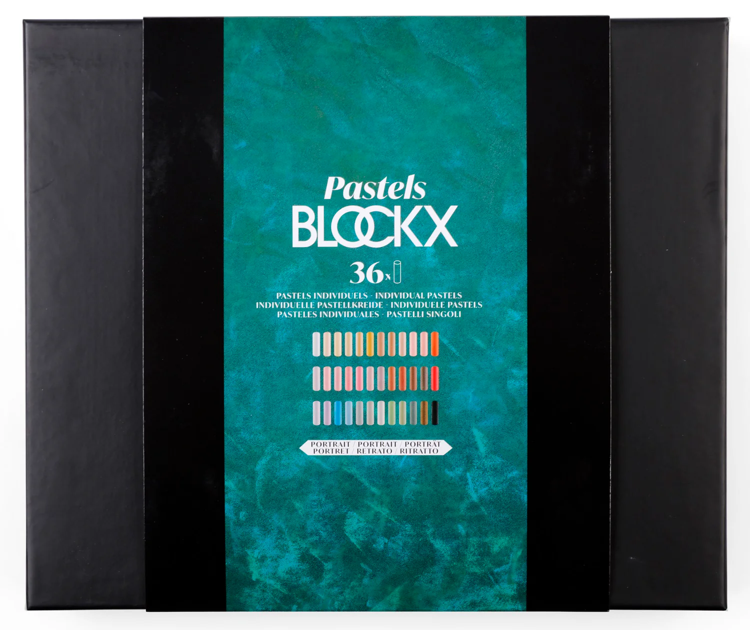 Pastel Blockx - Coffret de 36 pastels portrait