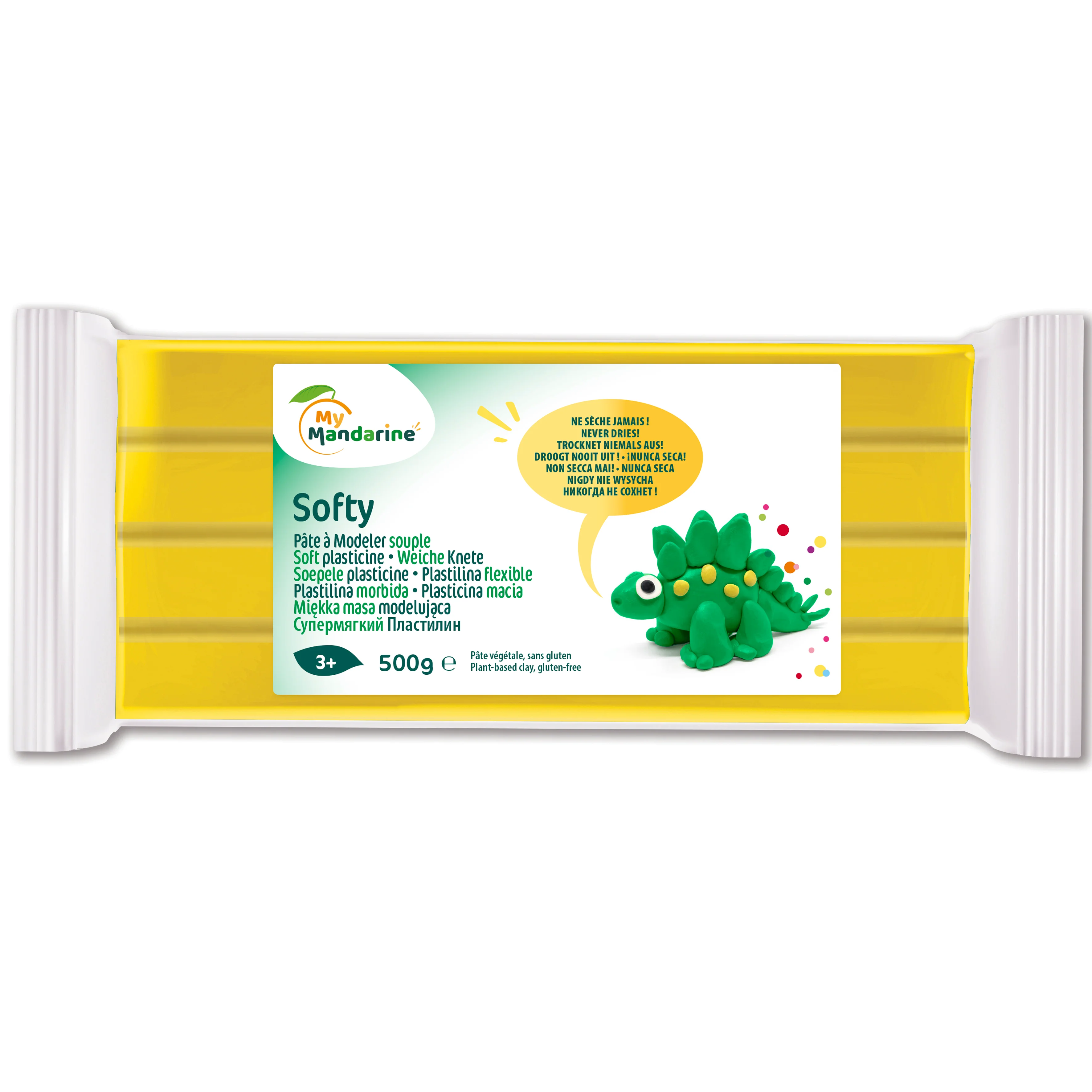 Pâte à modeler végétale Softy 500gr - Image 3