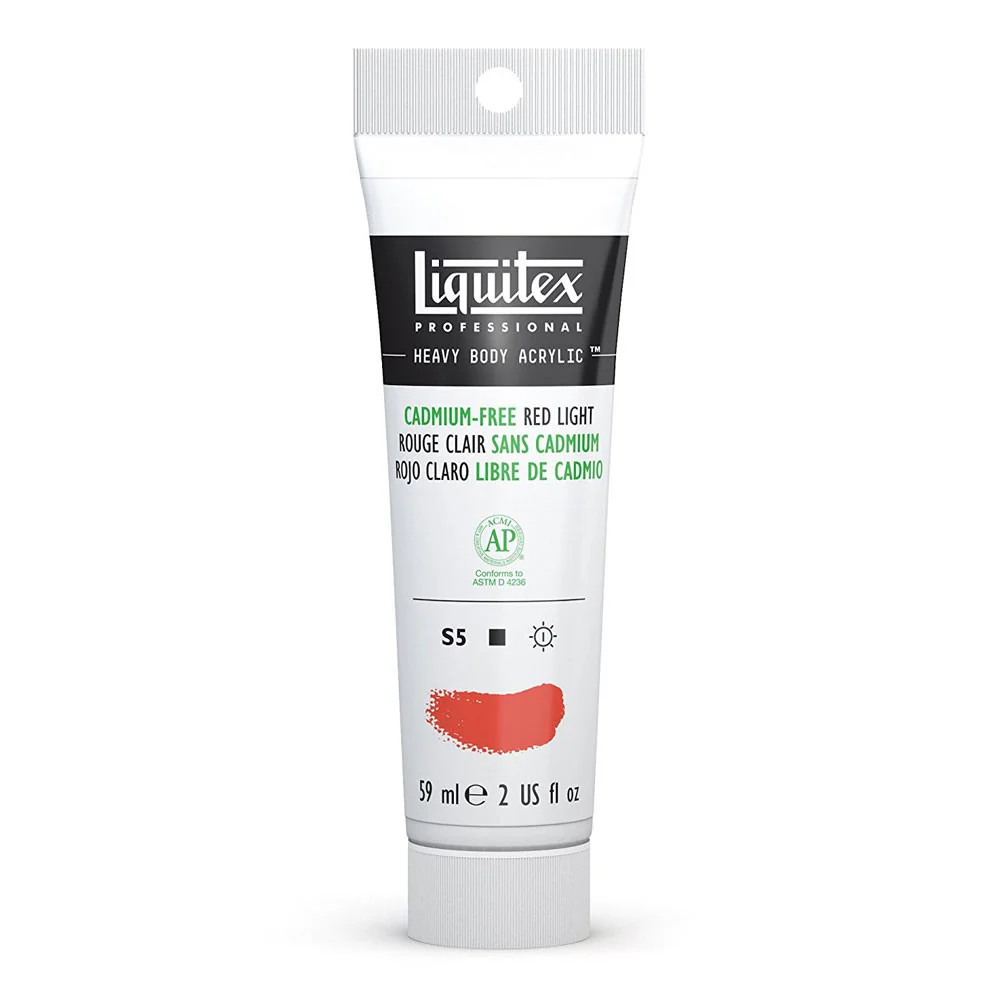 Peinture acrylique Heavy Body 59 ml sans cadmium