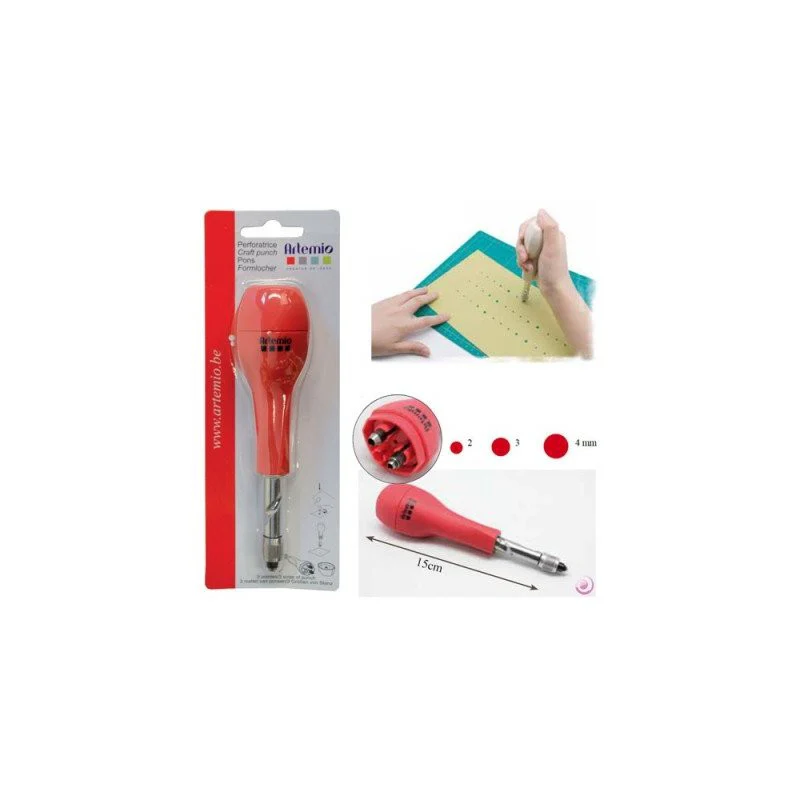 Perforatrice 3 pointes 2,3 et 4mm