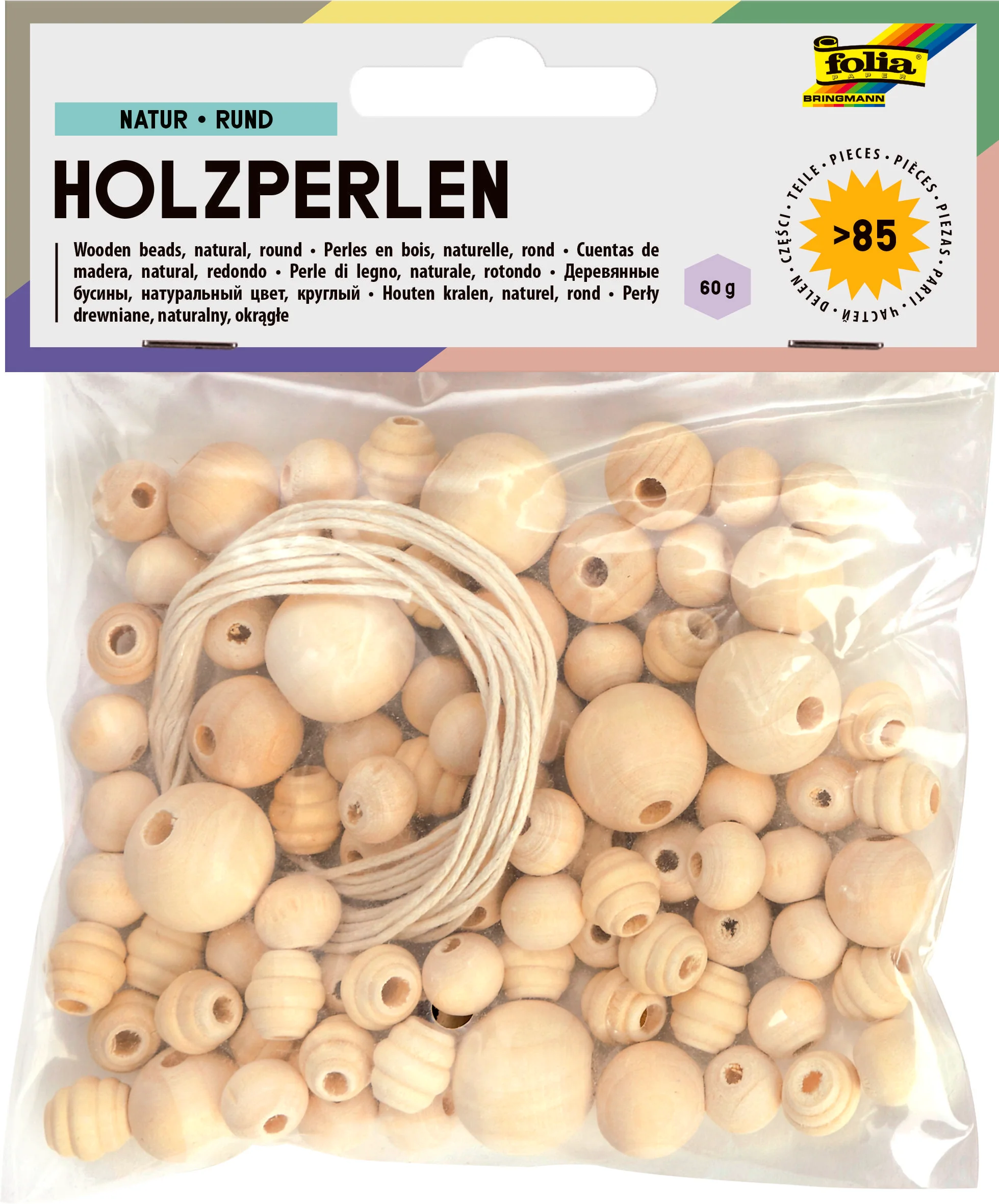 Perles en bois