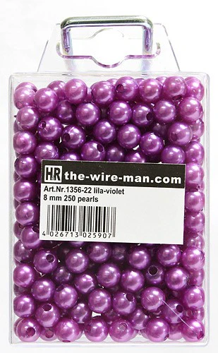 Perles en plastiques 8mm