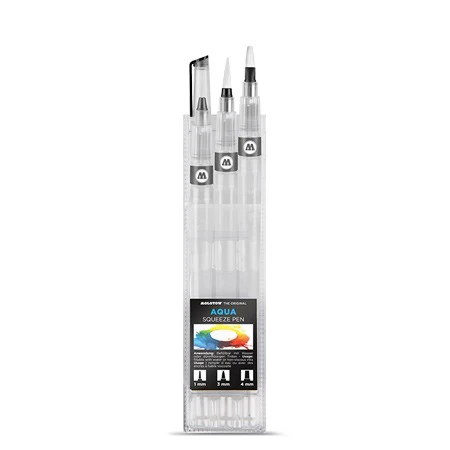 Pinceau à réservoir Aqua Squeeze pen set 3 - Image 6