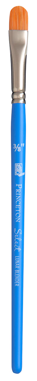 Pinceau Select 3750 mélange de poils naturels & synthétiques langue de chat lunar manche court - Image 6