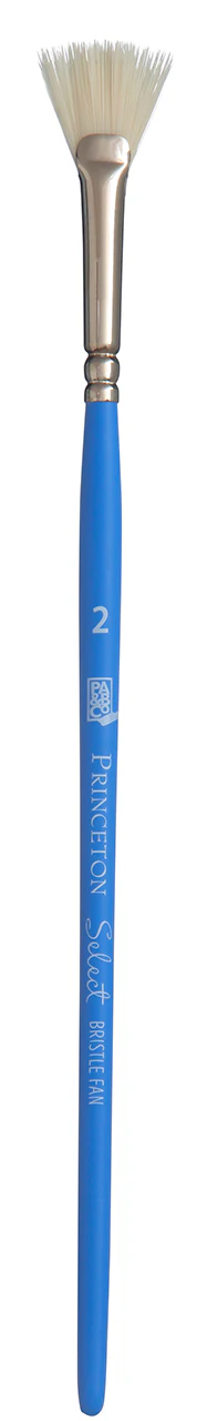 Pinceau Select 3750 Poils de porc synthétiques éventail manche court