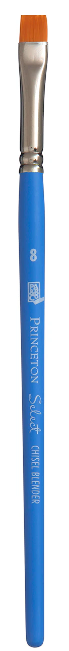 Pinceau Select 3750 synthétique brosse à ombrer plate court manche court - Image 6