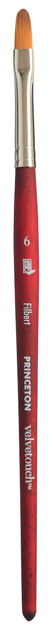 Pinceau Velvetouch 3950 langue de chat manche court - Image 2