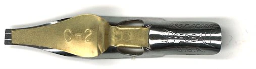 Plume plate acier avec réserve - 3 mm