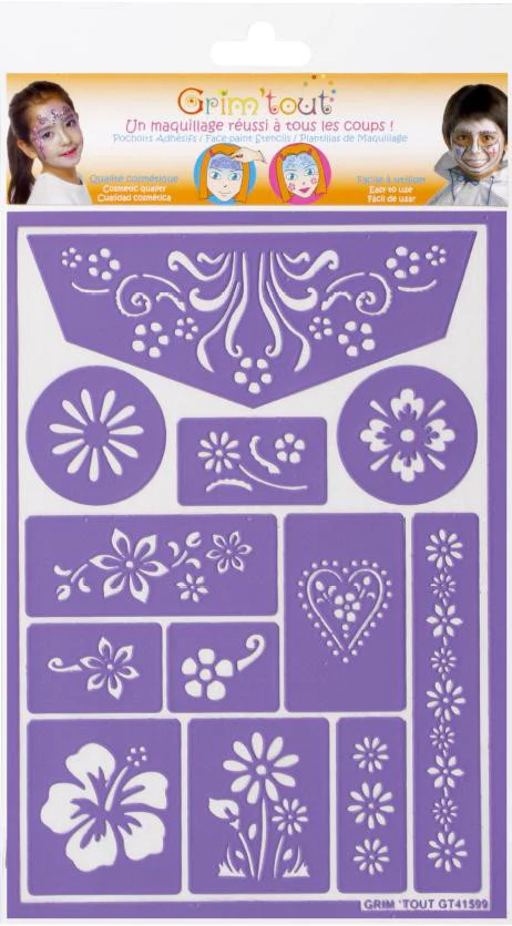 Pochoir Fleurs