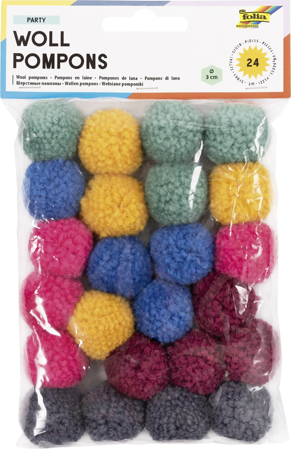 Pompons en laine - Image 2
