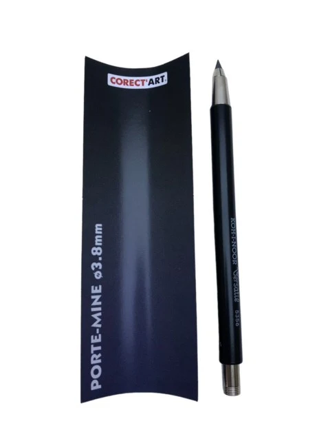 Porte-mine Ø3,8 mm noir - Image 2