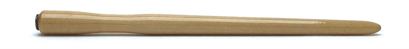 Porte-plume "Fémina" bois naturel - Ergonomique