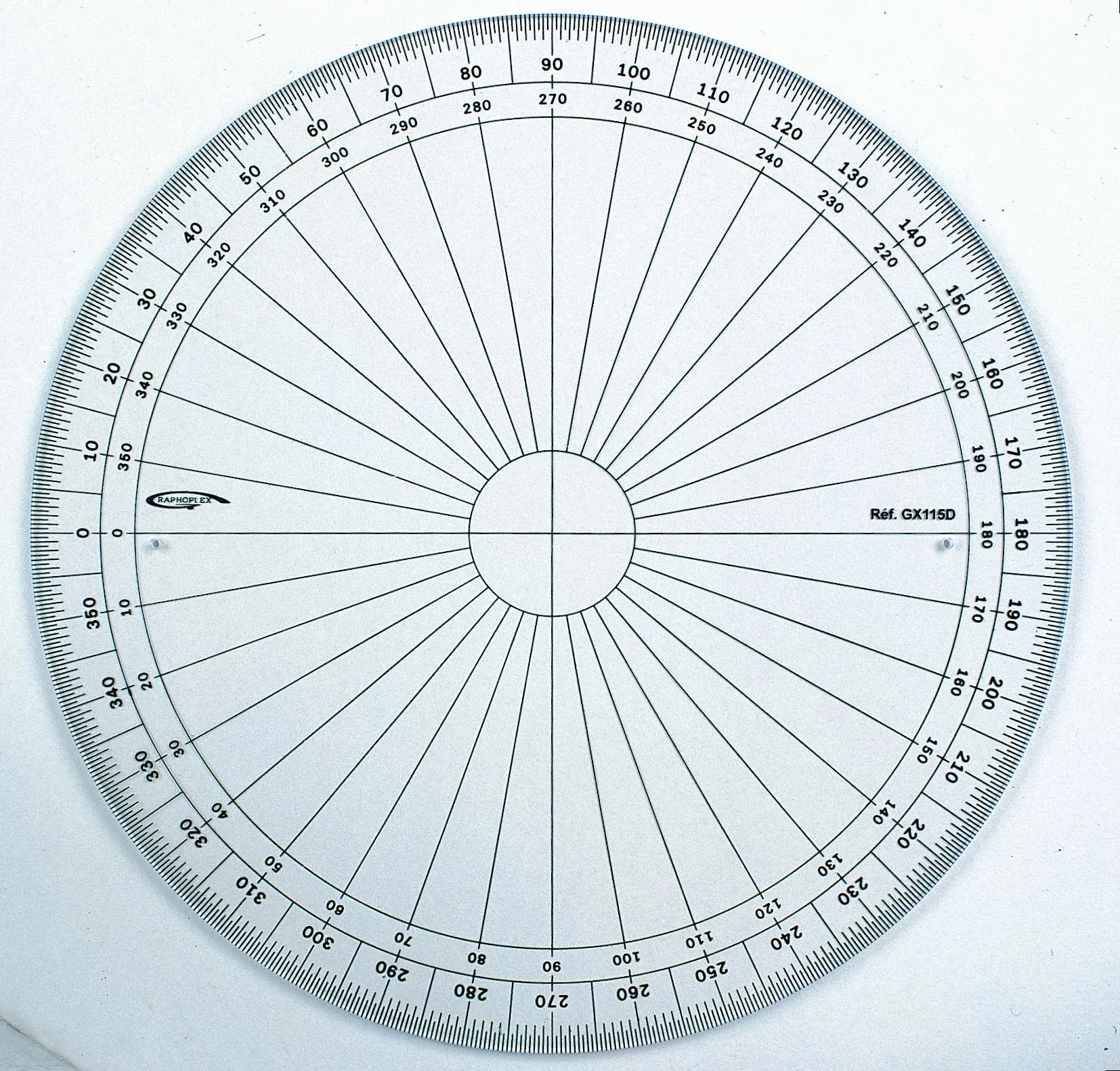 Rapporteur circulaire