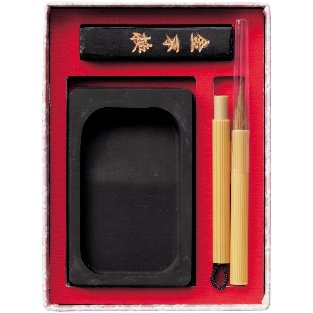 Set Calligraphie encre japonaise Bleu - Image 2