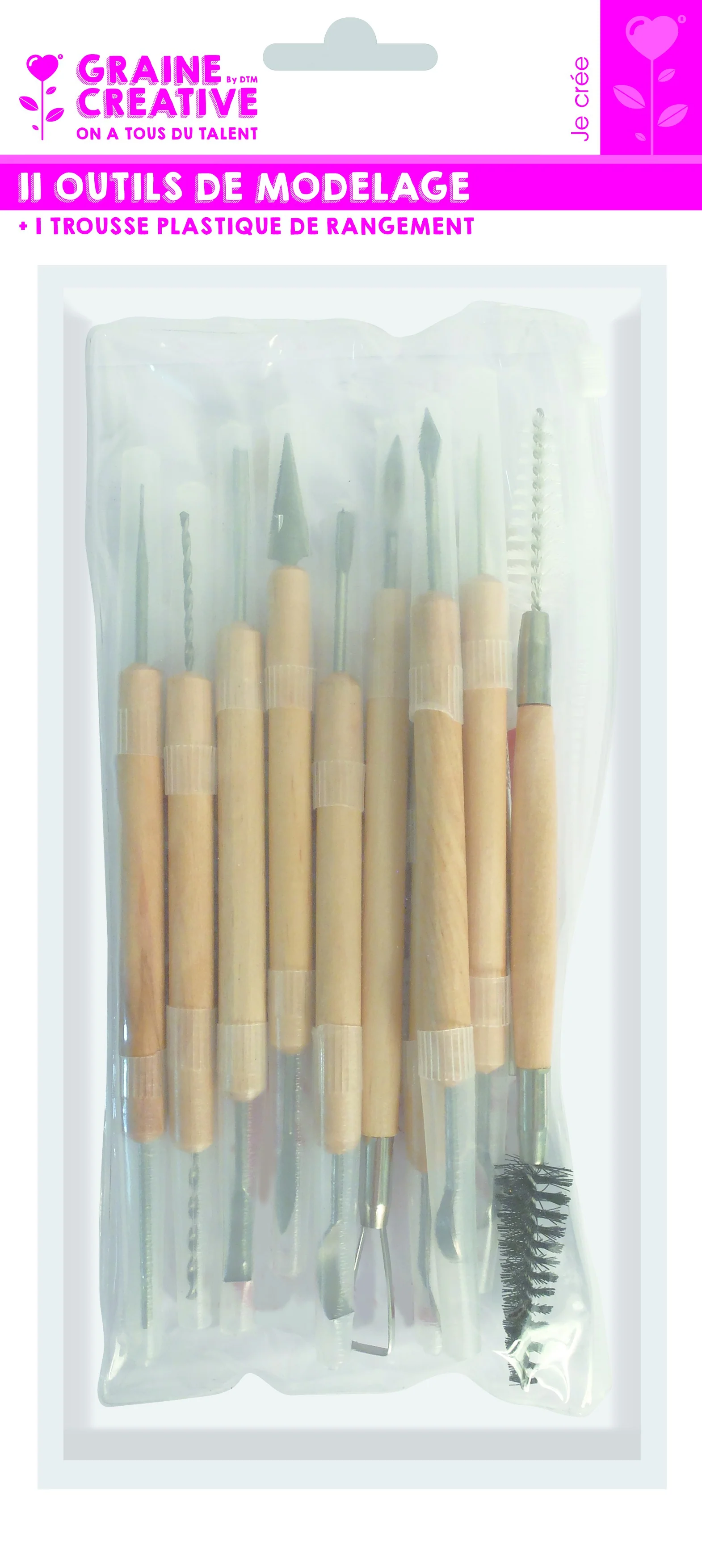 Set de 11 outils de modelage - Image 2