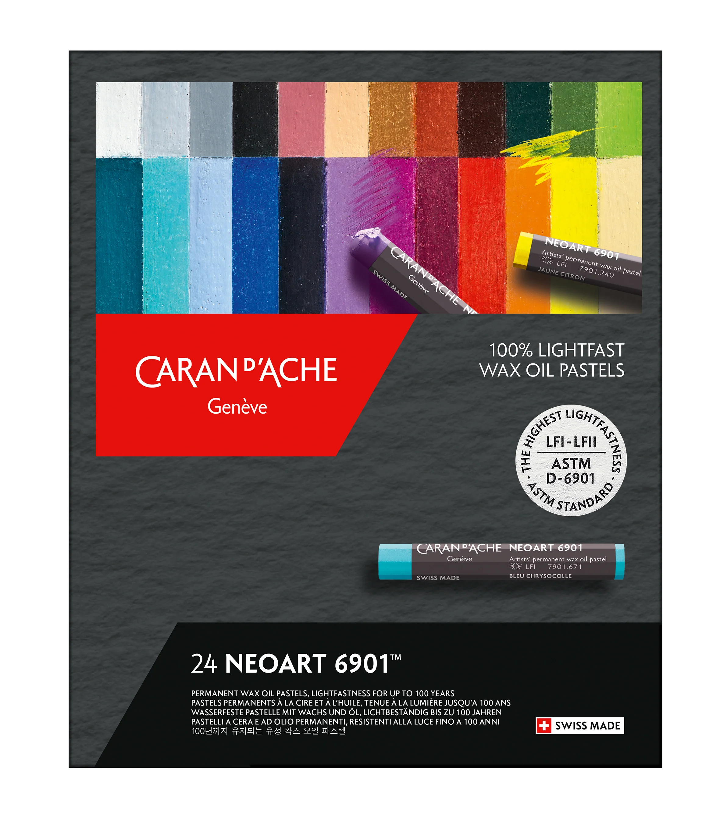 Set de 24 pastels Expert Neoart 6901