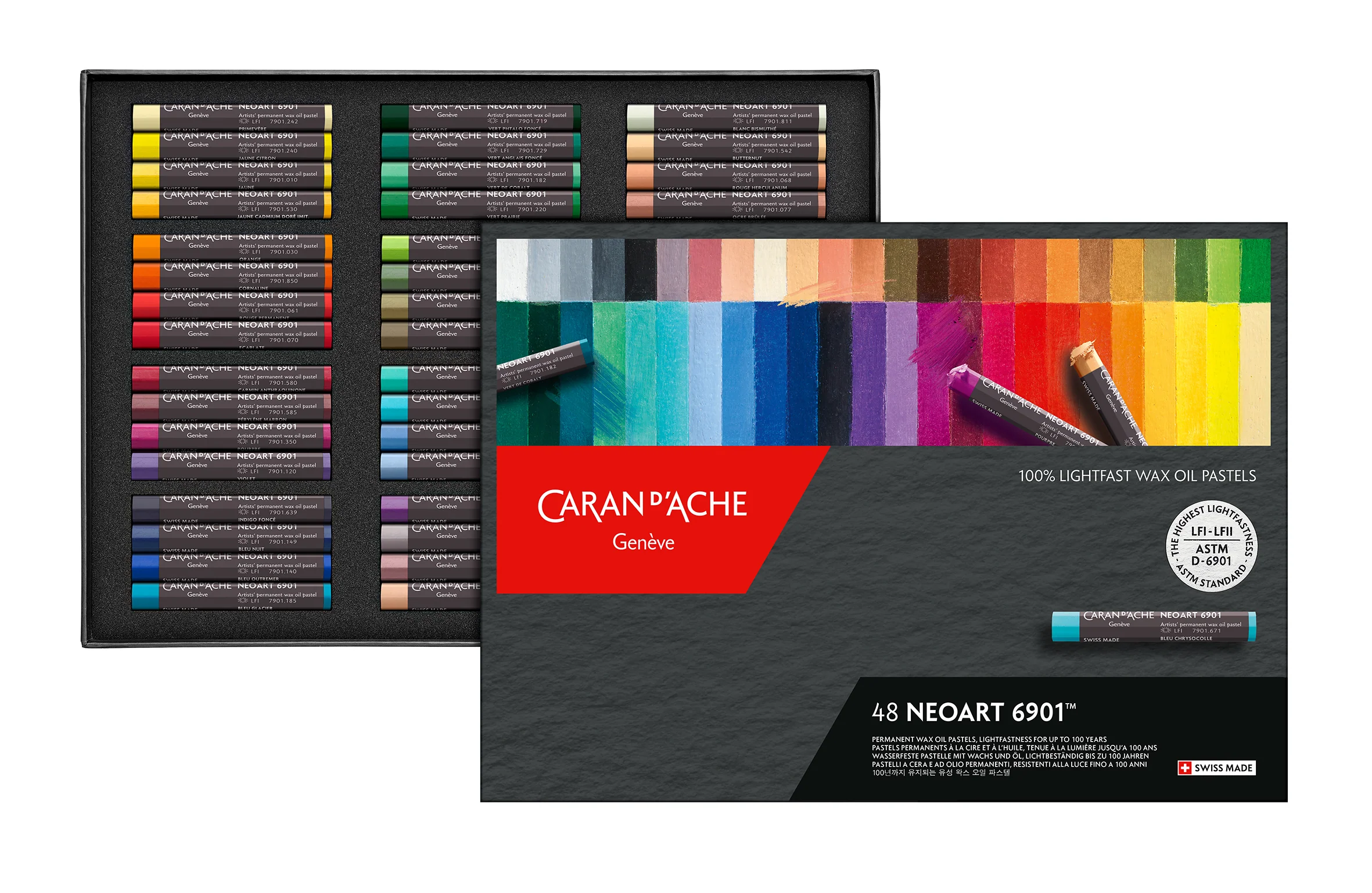 Set de 48 pastels Expert Neoart 6901 - Image 2