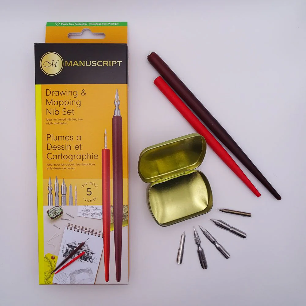 Set de calligraphie Dessin & Cartographie - Image 3