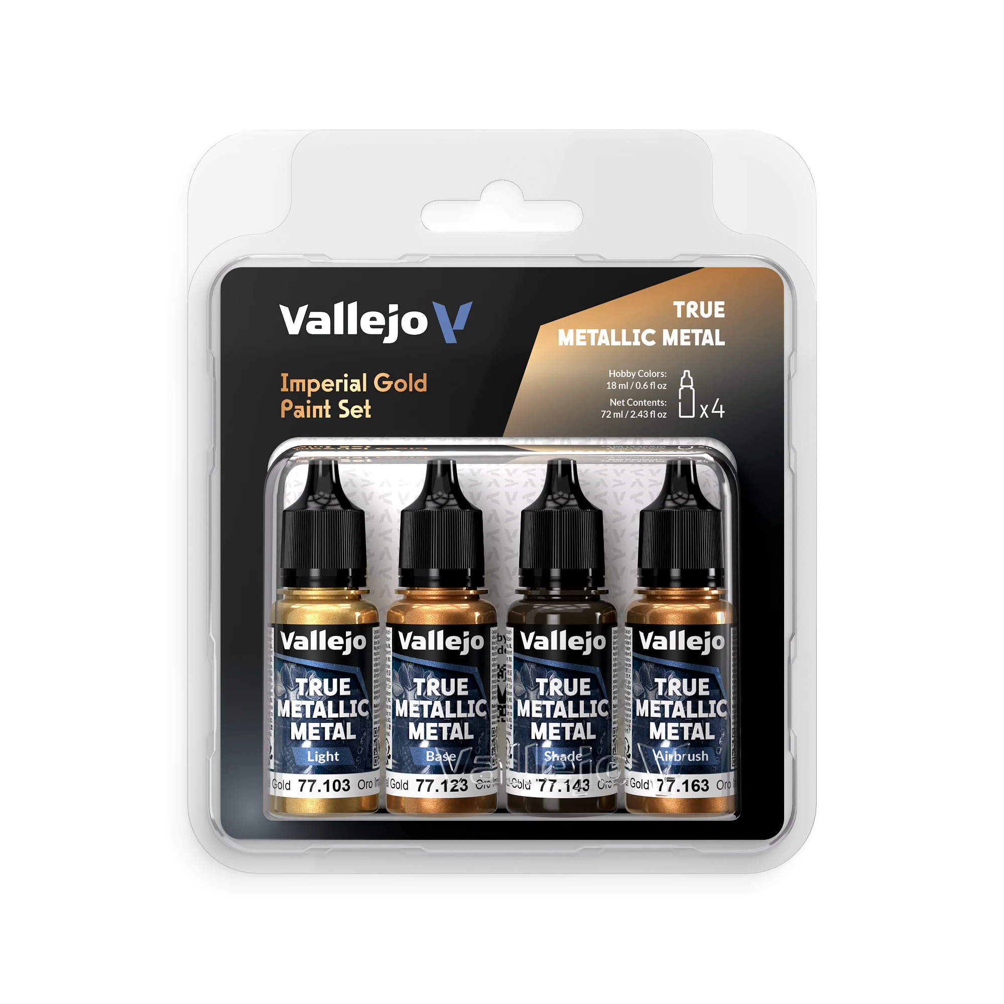 Set de peinture acrylique Or Impérial TMM 4x18ml