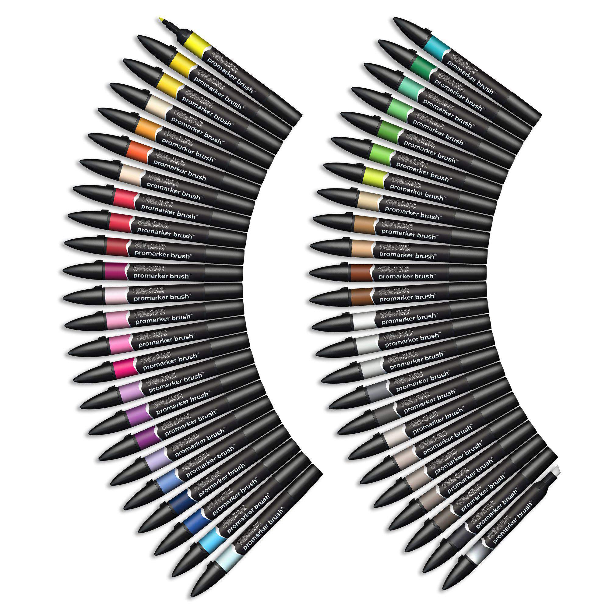 Coffret Set essentiel de 48 Promarker brush en couleurs assorties - Image 2