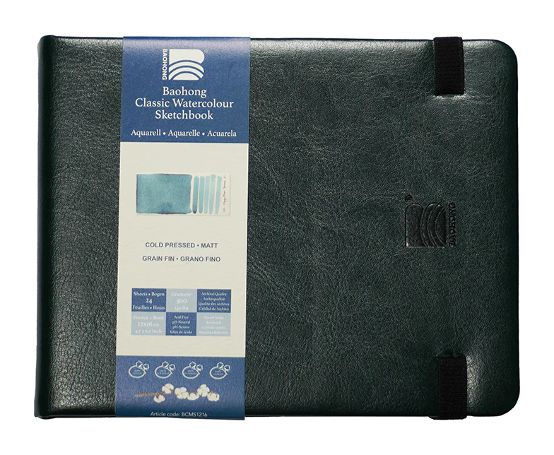 Sketchbook 300g/m² - 24 feuilles - Grain fin - 3 formats - Image 2