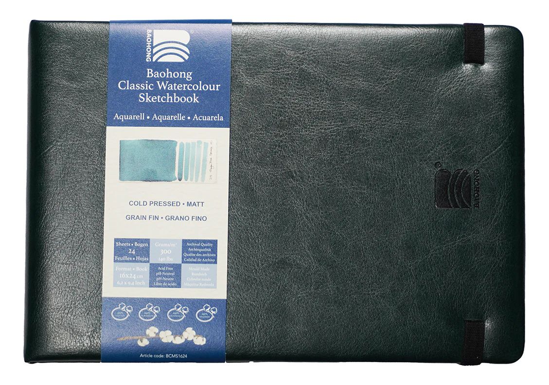 Sketchbook 300g/m² - 24 feuilles - Grain fin - 3 formats - Image 3