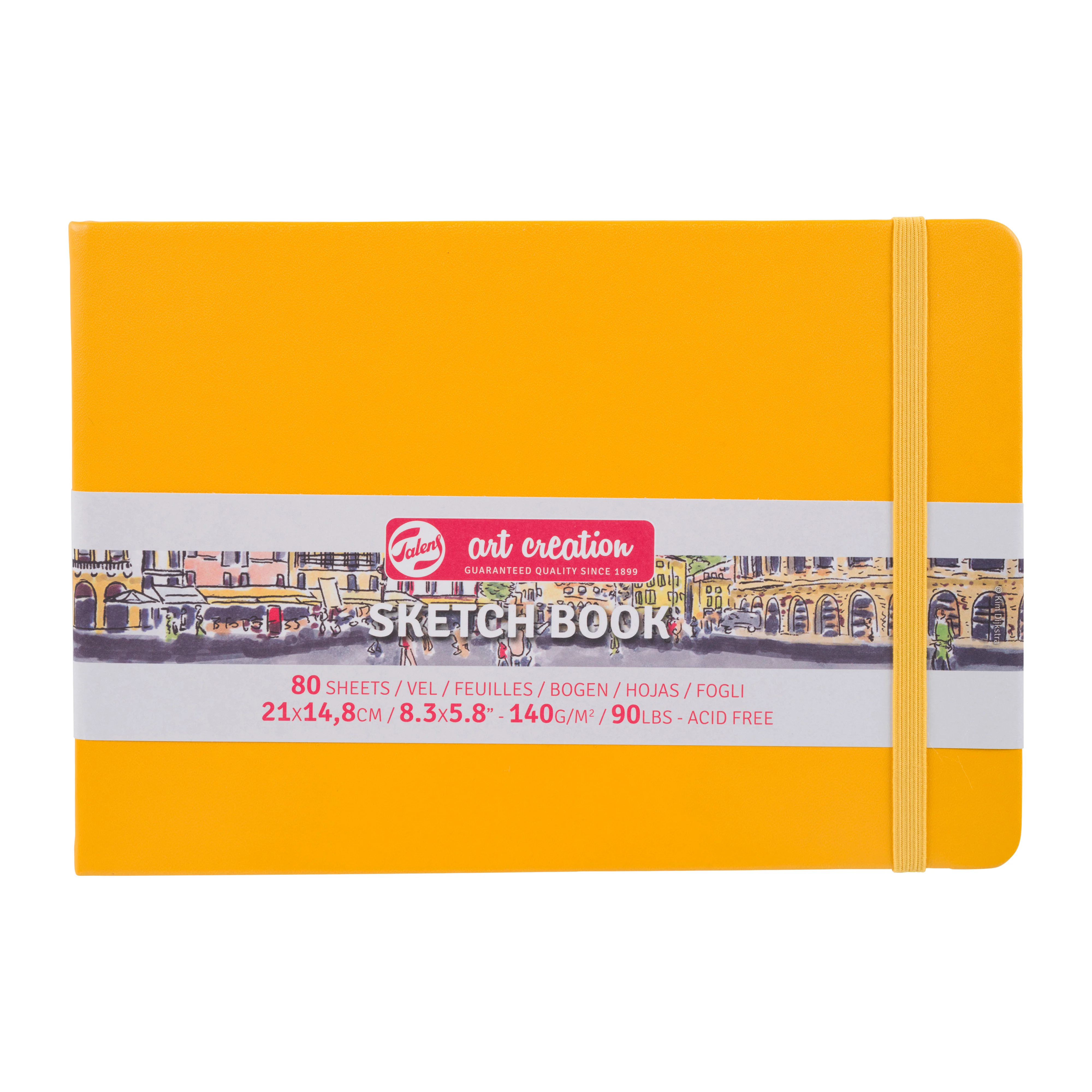 Sketchbook Art Création 80 feuilles 140g/m²  Jaune - 5 formats - Image 3