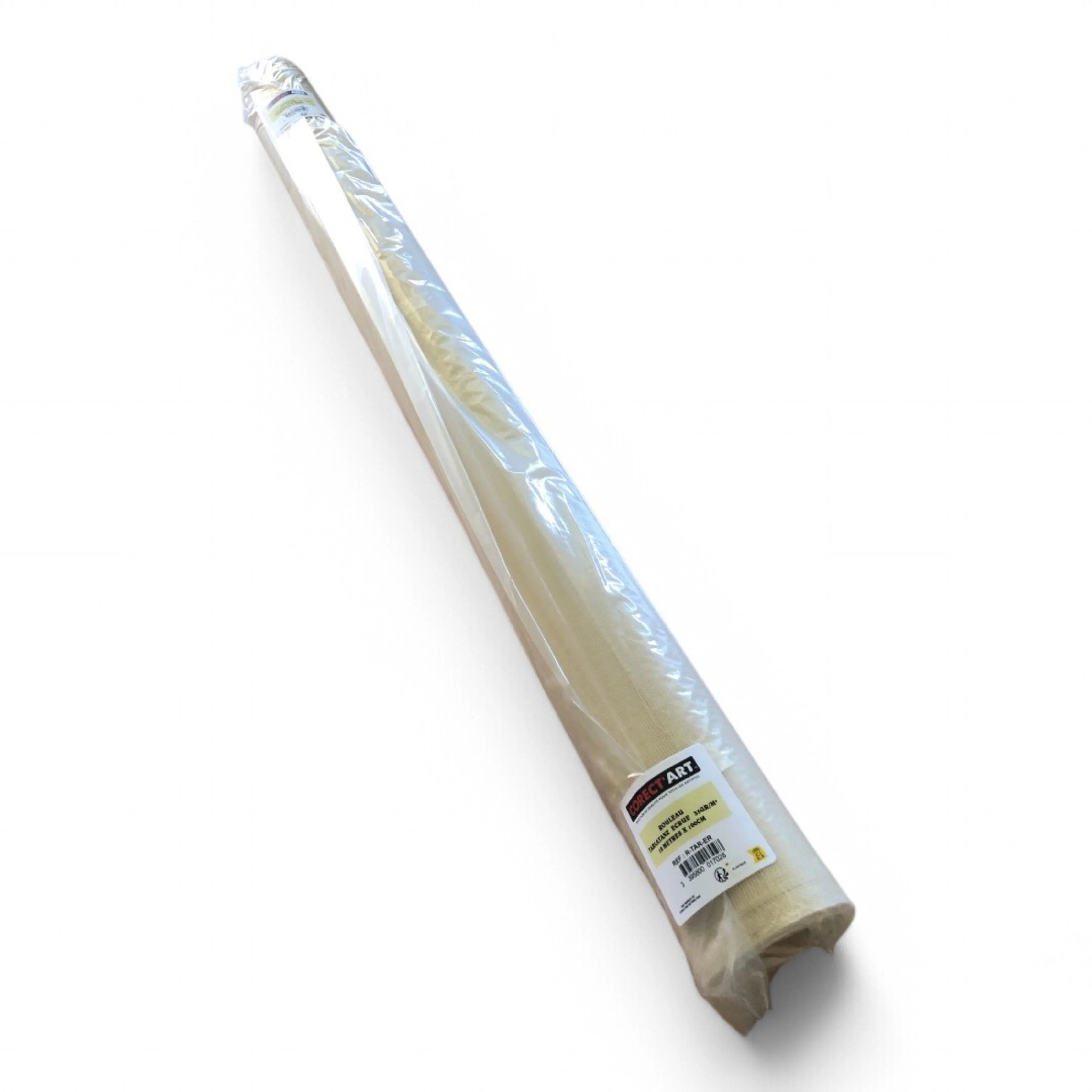 Tarlatane écrue pour Gravure et Taille douce rouleau de 10m x 1m - 35gr
