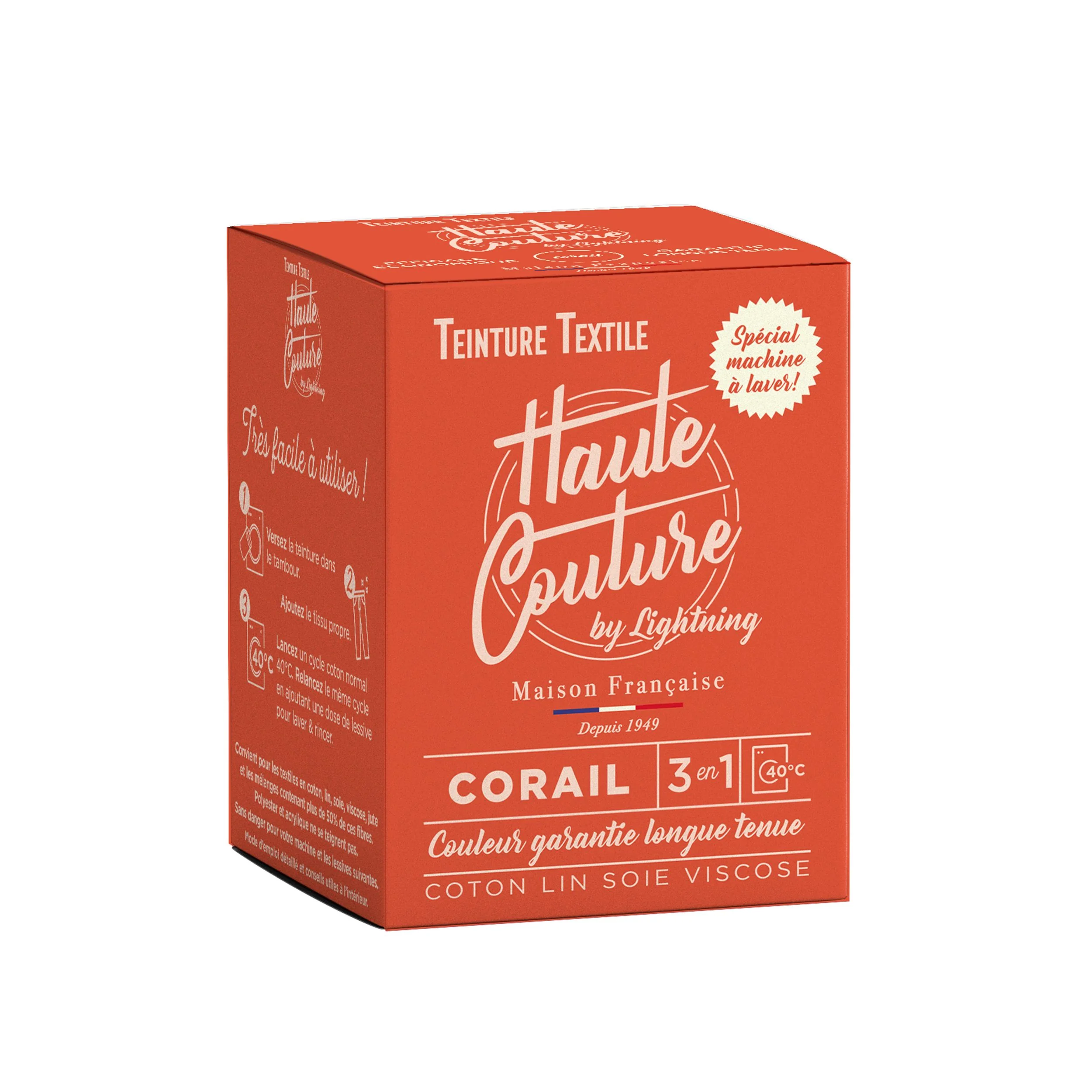 Teinture Haute Couture by Lightning- 32 couleurs en pot de 350 gr - Image 3