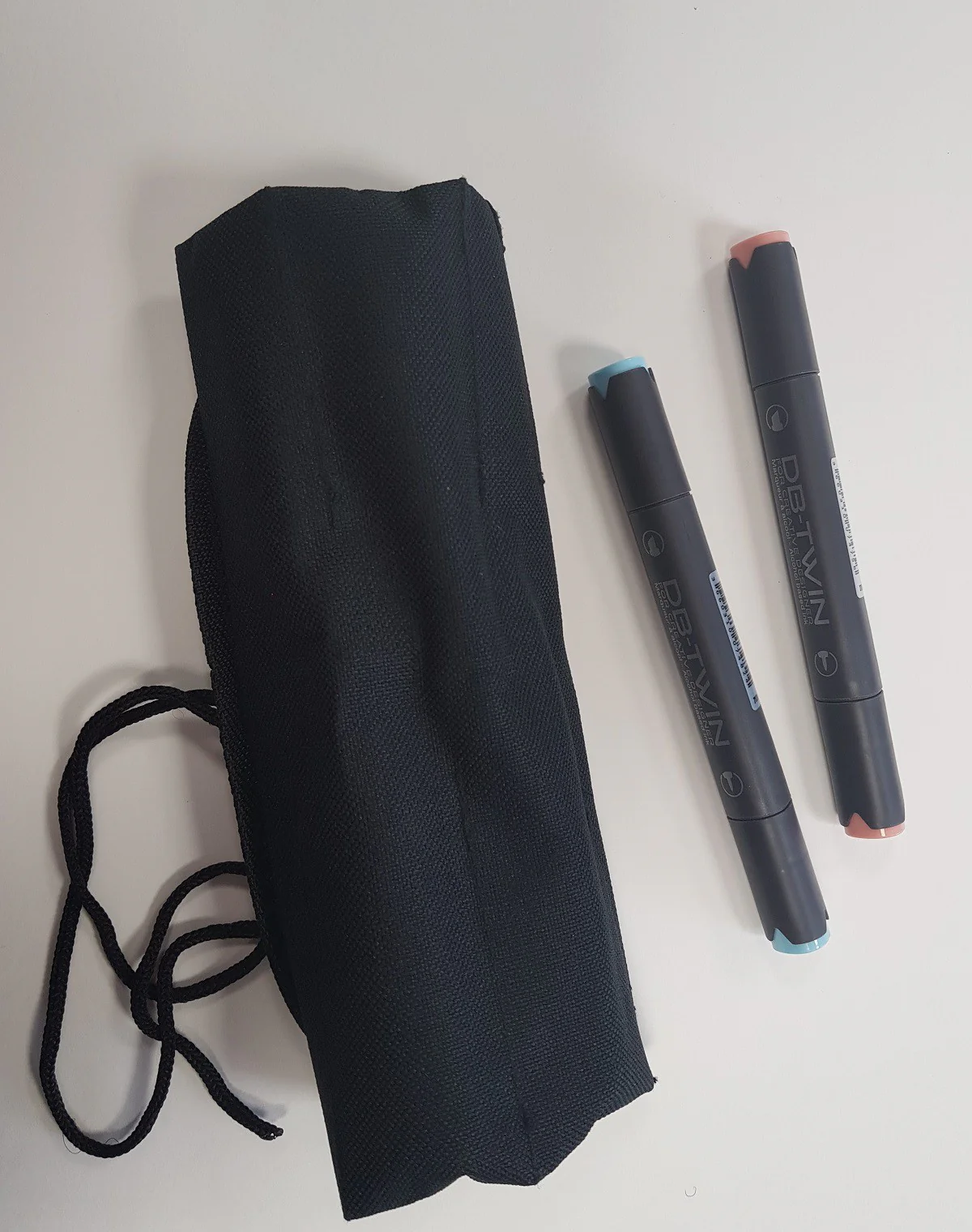 Trousse tissu vide pour marqueurs (x6) - Image 4