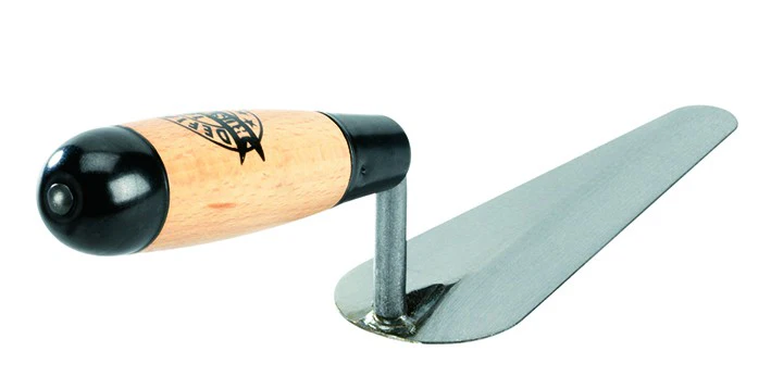 Truelle langue chat acier - 14cm