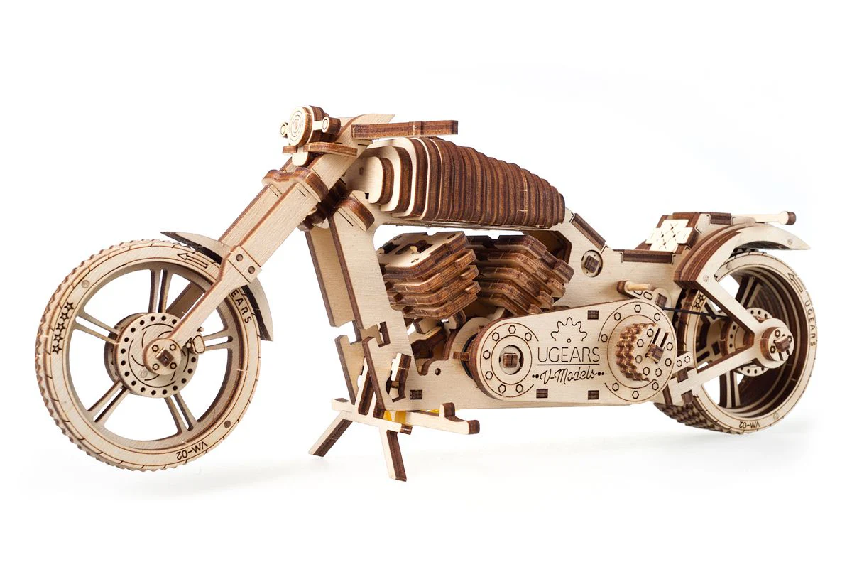 Kit maquette à construire Ugears Moto VM-02
