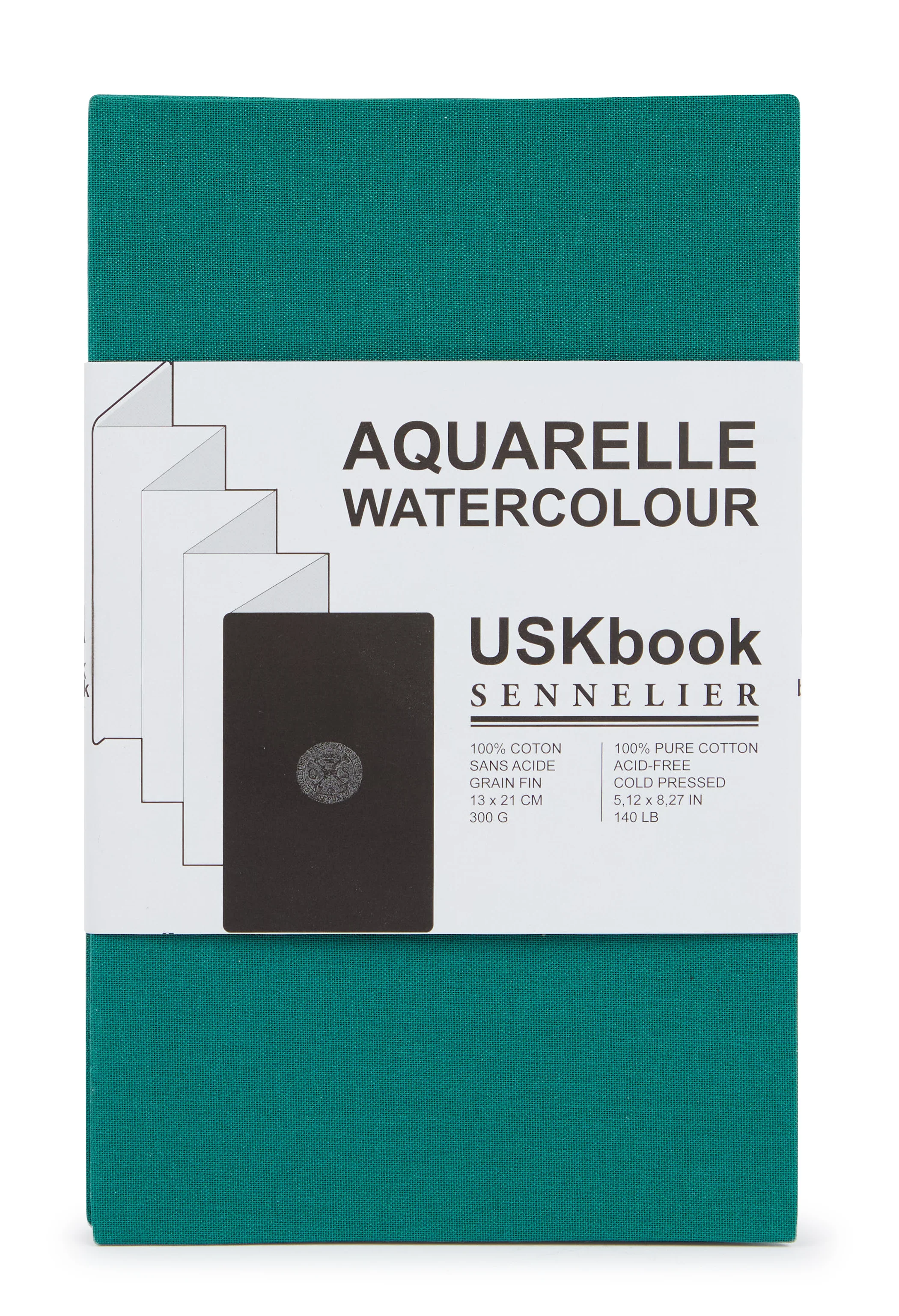USKBook-Carnet Aquarelle en accordéon 300gr/m² - Image 3