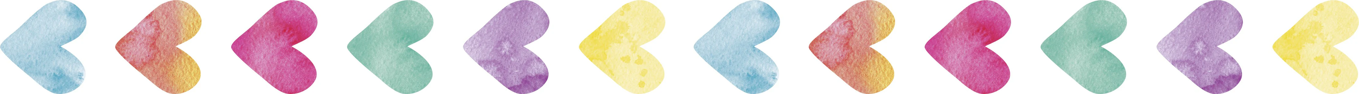 Washi Sticker Cœurs - Image 3